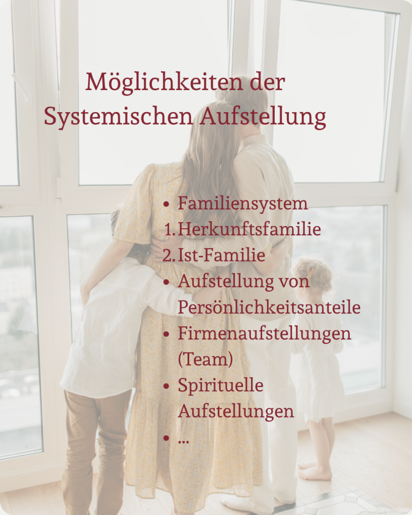 Möglichkeiten der Systemischen Aufstellung